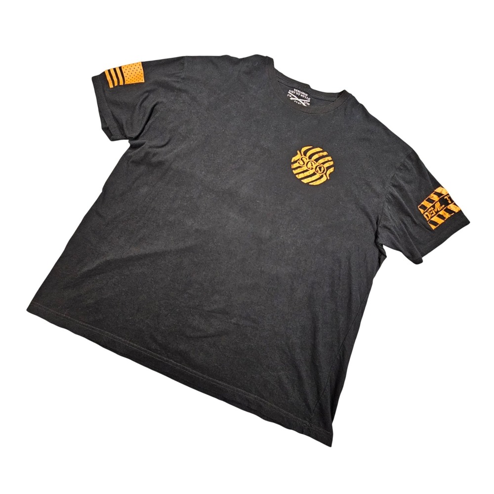 Grunt Style Afghanistan DEMIL Team Shirt 3XL Black Environmental Footprint Logo‎